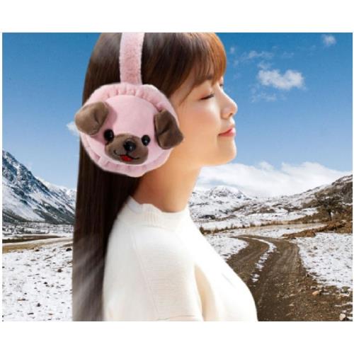 韓版 可愛狗狗耳罩