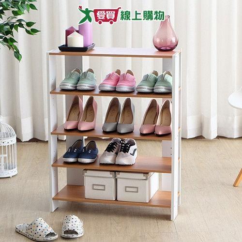 四丁目四層開放式鞋架 62.8x25.4x80cm【愛買】
