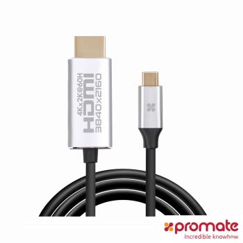 Promate USB Type C to HDMI 影音轉接線(1.8米)(HDLINK-60H)