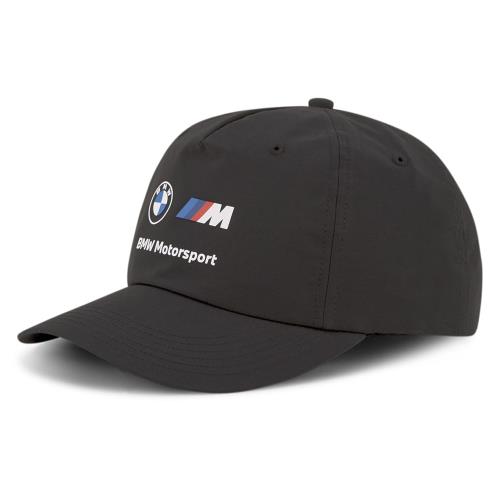 【現貨】PUMA BMW M MOTORSPORT 帽子 老帽 棒球帽 休閒 標誌 黑【運動世界】02359301