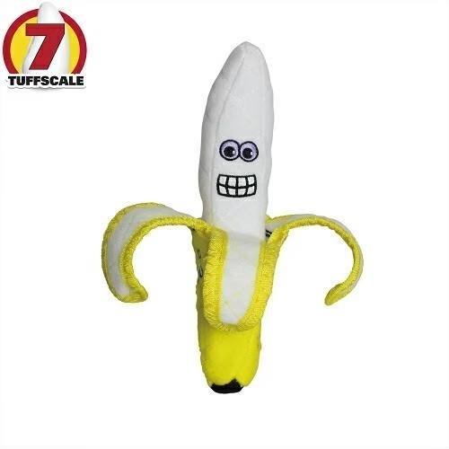 美國TUFFY 有趣食物系列 香蕉 狗玩具