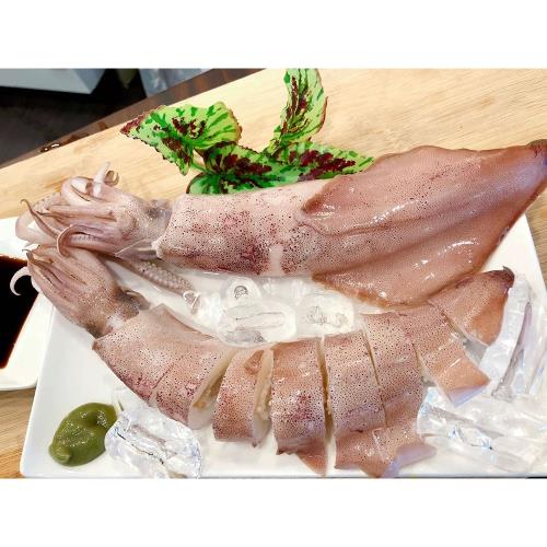 【老張鮮物】澎湖無墨熟小管/冰卷 9隻組(200g±10%/隻)