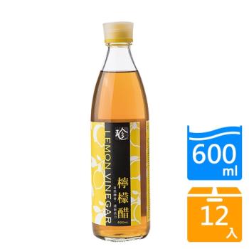 百家珍檸檬醋600mlx12入/箱【愛買】