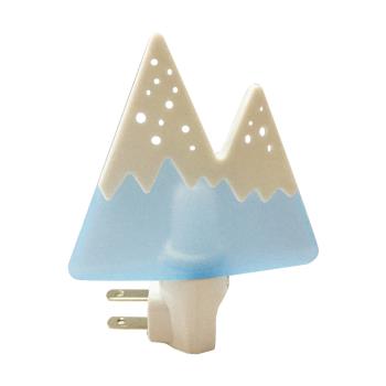 (2入組)臺灣製~SPIRIT 創意LED自動光控式小夜燈 富士山 LEL-6SN
