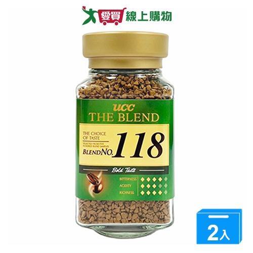 UCC 118精緻即溶咖啡90G【兩入組】【愛買】
