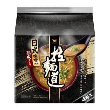 拉麵道-日式味噌風味101g/24包(箱)【愛買】