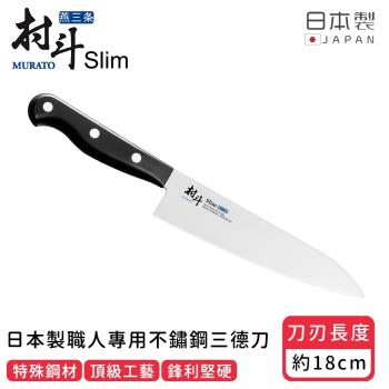 下村工業 日本製職人專用不鏽鋼三德刀18cm