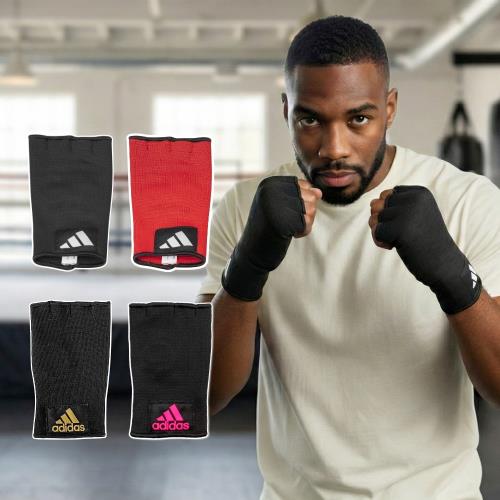 adidas 拳擊快速手綁帶 半指拳擊手套內襯套  ※可取代傳統手綁帶繃帶 (拳擊繃帶 纏手帶 泰拳 格鬥 拳擊手套 拳套搭配用)