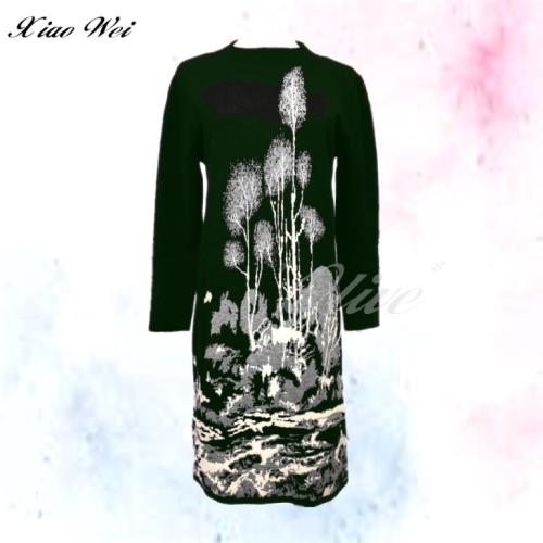 CHENG DA 秋冬專櫃精品時尚長袖洋裝NO.558311