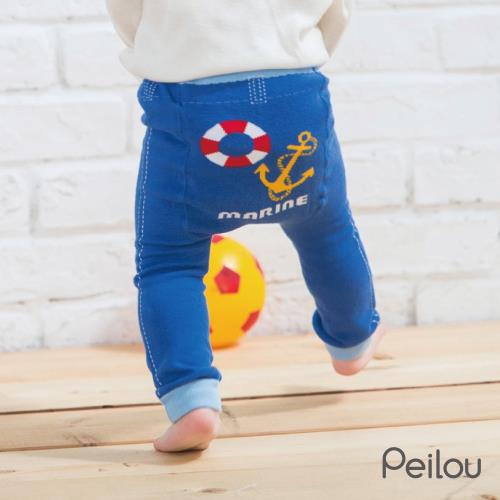 PEILOU 貝柔百搭兒童屁屁褲-海軍