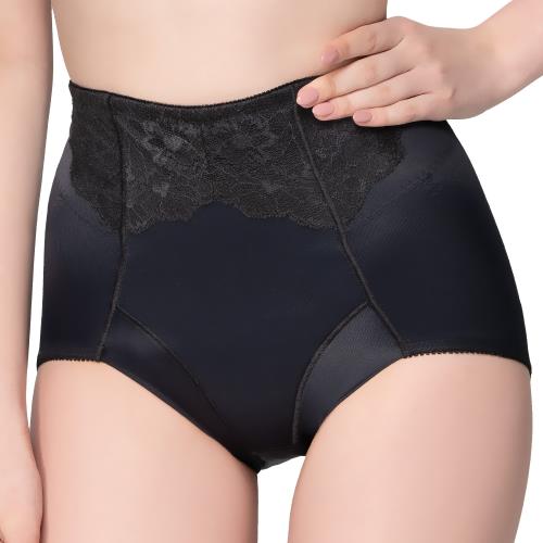 【Swear 思薇爾】 柔塑曲線系列64-88中重機能超高腰三角束褲(黑色)