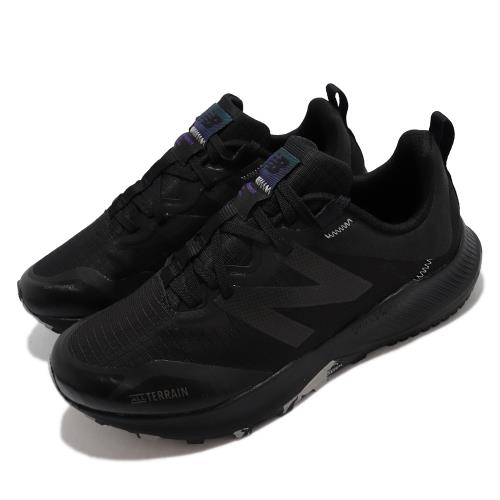 New Balance 慢跑鞋 DynaSoft Nitrel V4 超寬楦 男鞋 紐巴倫 雙層緩震 抓地 耐磨 透氣機能 黑 MTNTRMB4-4E
