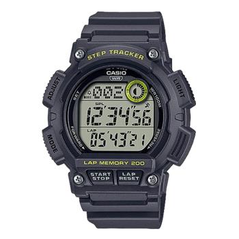 【CASIO 卡西歐】運動電子男錶 樹脂錶帶 計步器 防水100米 WS-2100H(WS-2100H-8A)