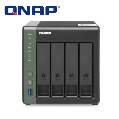QNAP威聯通 TS-431X3-4G 4-Bay NAS 網路儲存伺服器