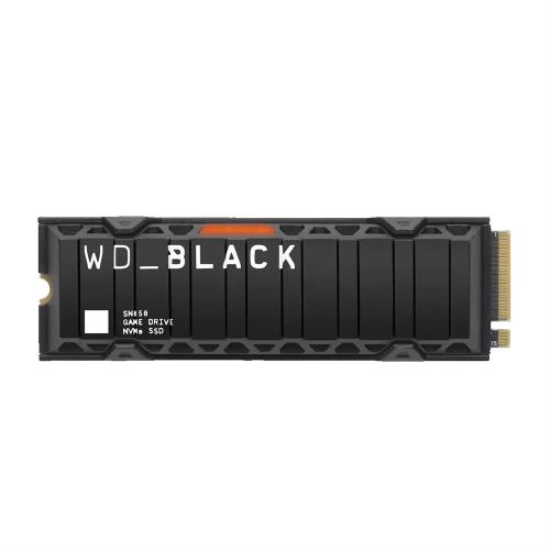 WD Black SN850系列 1TB M.2 NVMe PCIe SSD固態硬碟-含散熱片(WDS100T1XHE)