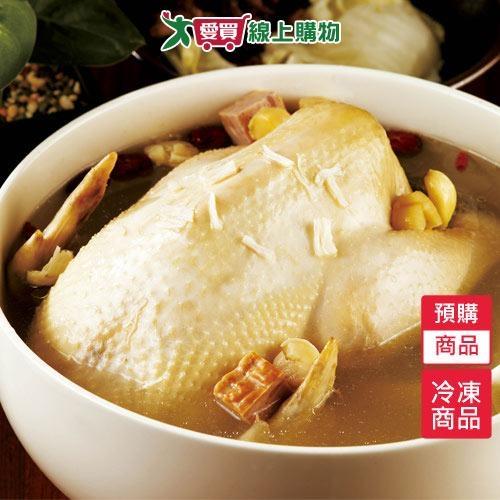饗城金華火腿干貝燉全雞2200G/袋-預購【1/29陸續出貨】【愛買冷凍】