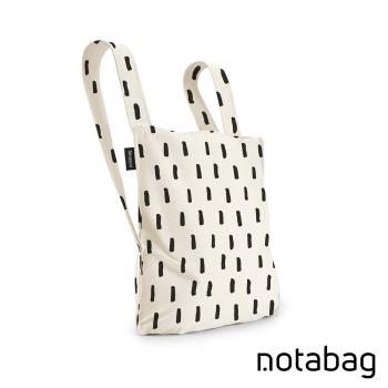 德國 Notabag 諾特包 -三用後背包/購物袋/手提袋-黑蘊