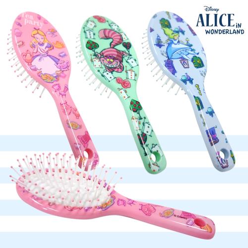 網狐家居-迪士尼Disney 氣墊按摩梳子 三款任選 正版授權 [現貨] 愛麗絲夢遊仙境/柴郡貓