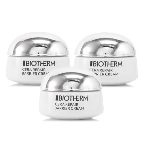 BIOTHERM碧兒泉 超平滑修護守護霜15ml*3(正統公司貨)