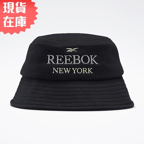 【現貨】Reebok New York 帽子 漁夫帽 紐約 刺繡 黑【運動世界】H47523