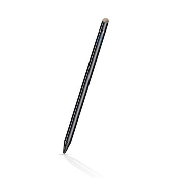 【TP-A101專業黑】雙頭兩用款主動式電容式觸控筆(附筆套及充電線)