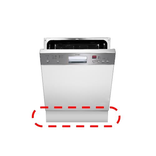 (全省安裝)Svago洗碗機白色門板與腳踢板廚衛配件MW7709-P
