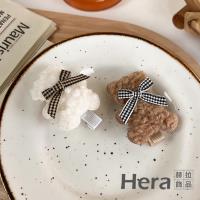 【Hera 赫拉】 款羊毛熊熊甜美小髮夾-2色 H11011262