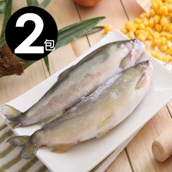 【華得水產】 特選超爆卵母無毒香魚2包(4-6尾/1kg/包)