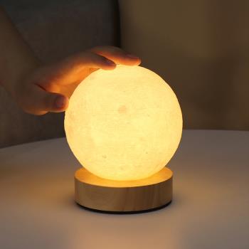 【旭創光電】 3D打印月球桌燈15公分