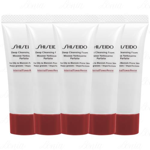 【即期良品】SHISEIDO 資生堂 深層潔膚皂(15ml)*5(公司貨)