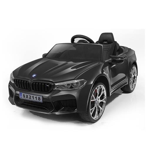 【聰明媽咪兒童超跑】BMW M5 24V 飄移款 原廠授權 雙驅兒童電動車(SX2118烤漆黑)