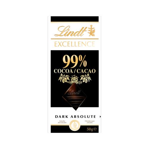 【Lindt 瑞士蓮】極醇系列99%巧克力片