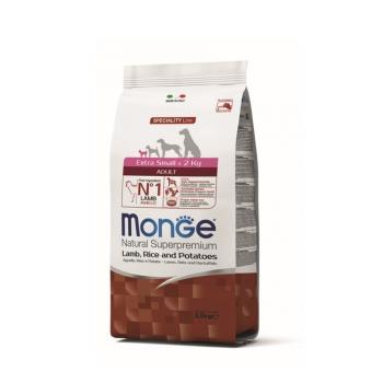 MONGE瑪恩吉天然呵護-迷你成犬配方(羊肉+米+馬鈴薯) 2.5kg (MN20002)(下標數量2+贈神仙磚)