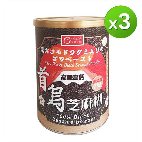 有幾園高纖高鈣首烏芝麻糊3件組-375gx3罐