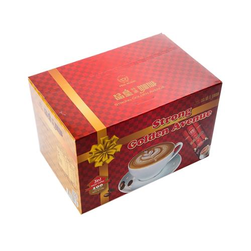 品皇咖啡 3in1金色大道咖啡 量販盒 ( 25g*100 ) x 2