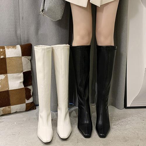 【Alice】浪漫熱情紅唇長靴(馬丁靴  皮鞋 騎士靴 長靴)