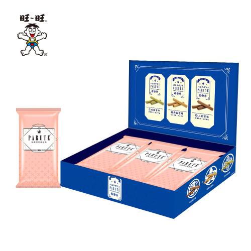 旺旺 帕樂德日式手匠煎捲禮盒(綜合零嘴餅乾) 210g
