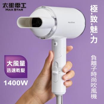 太星電工 MAX STAR負離子時尚吹風機(1400W) HN1400