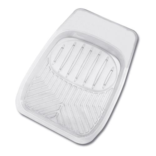 【YARK亞克科技】3D凹型透明汽車踏墊 (前座)