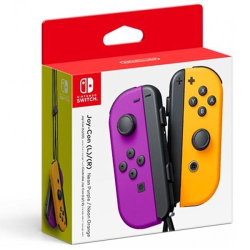 任天堂switch Joy Con原廠左右手控制器 紫橘 台灣公司貨 Switch手把 控制器配件 Etmall東森購物網