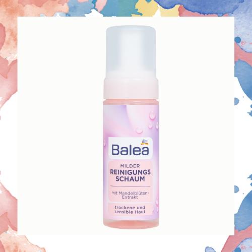 德國原裝進口 Balea 保濕杏仁花精華潔顏慕斯洗面乳150ml