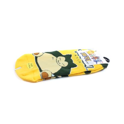 精靈寶可夢 POKEMON 黃色 兒童短襪 PA07 noB54