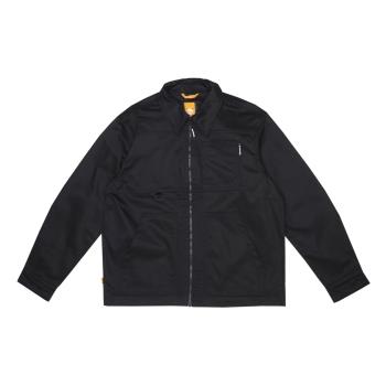 Timberland 男款黑色品牌標誌工裝夾克外套A2ADD001