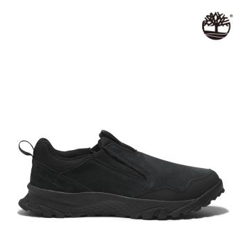 Timberland 男款黑色LINCOLN PEAK LITE防水絨面革休閒鞋|A2M4Y015
