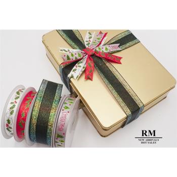 特惠套組 紅綠白聖誕節套組 緞帶套組 禮盒包裝 蝴蝶結 手工材料