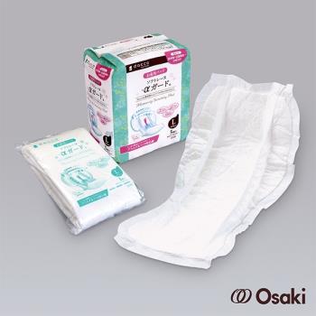 日本OSAKI-日本製 立體型產褥墊L(5入)