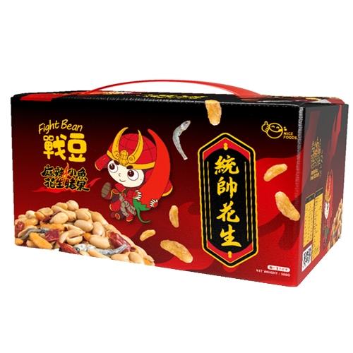 食在好味道戰豆統帥花生禮盒500g/盒【愛買】
