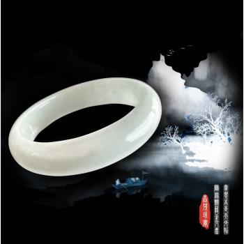 【森茂珠寶】天然翡翠A貨 水潤冰透手鐲