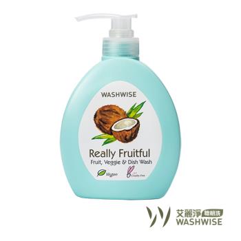 【Washwise 聰明洗】果然有酵 蔬果碗盤清潔露 (500ml)