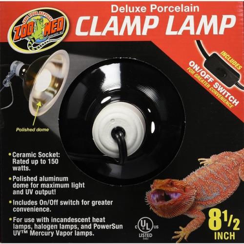 美國Zoo Med 陶瓷夾燈燈罩-S型 5.5吋 不含燈泡